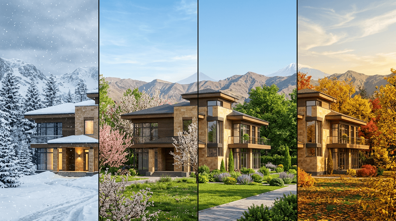 Сезонные тенденции рынка недвижимости: когда покупать в Армении