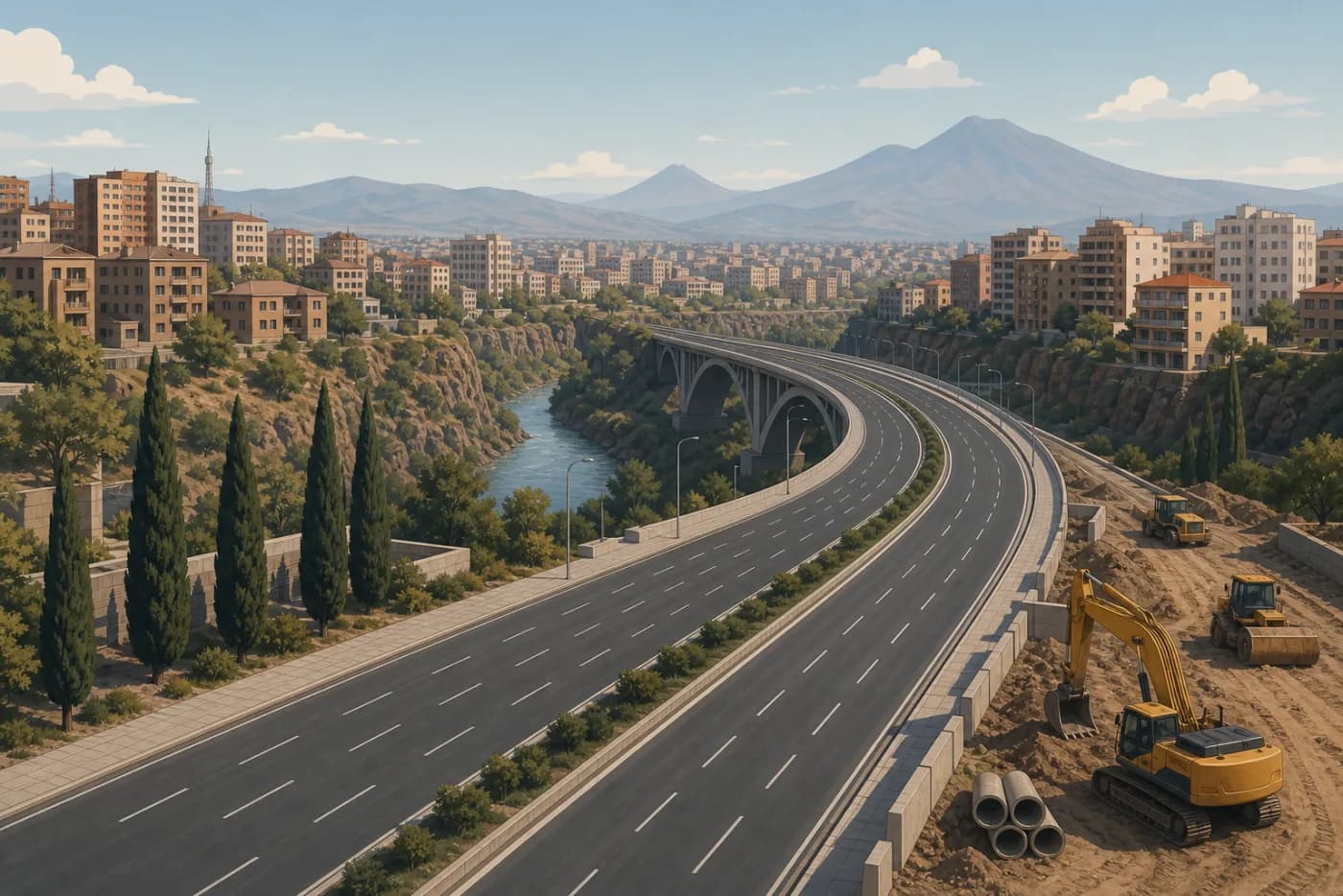 Իսակով-Արշակունյաց ճանապարհային կապը